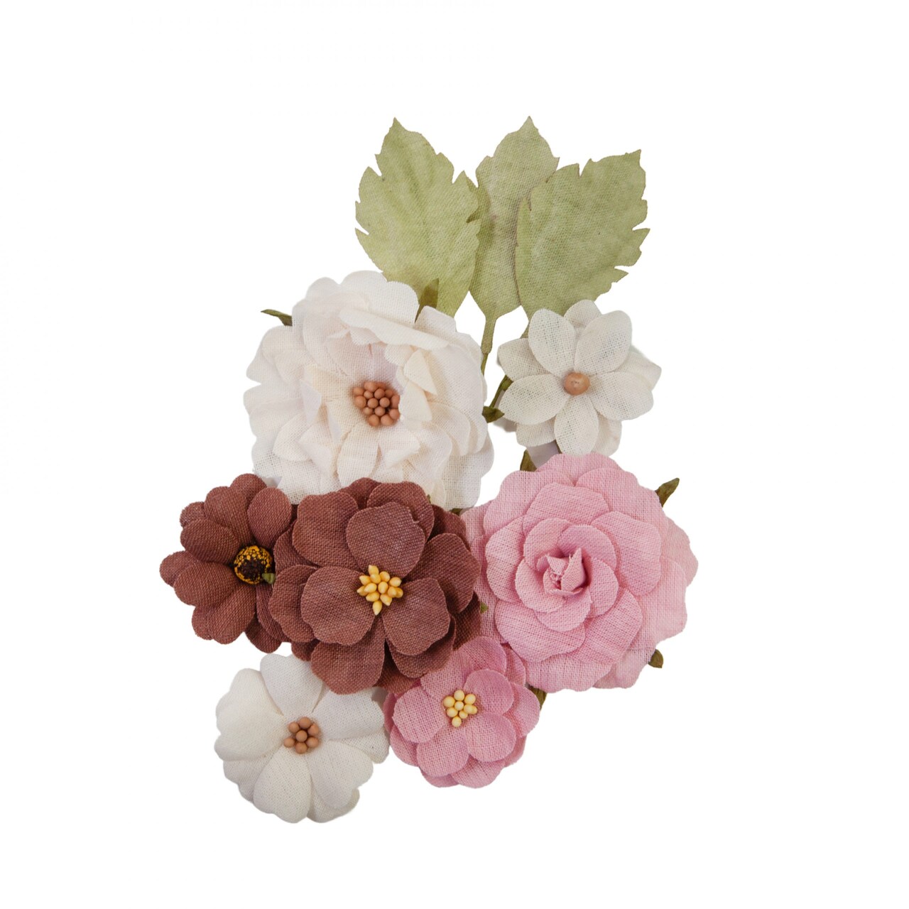 Farm Sweet Farm Collection Flowers - Shabby Barn - 10 Pcs, 1.5-2.5"